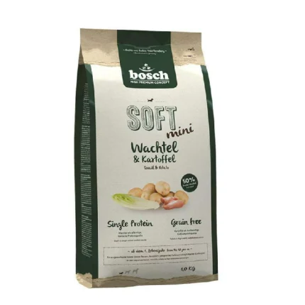 Bosch HPC Soft Mini Wachtel & Kartoffel 1Kg