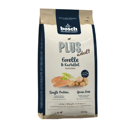 Bosch HPC Plus Adult Trout & Potato 1Kg