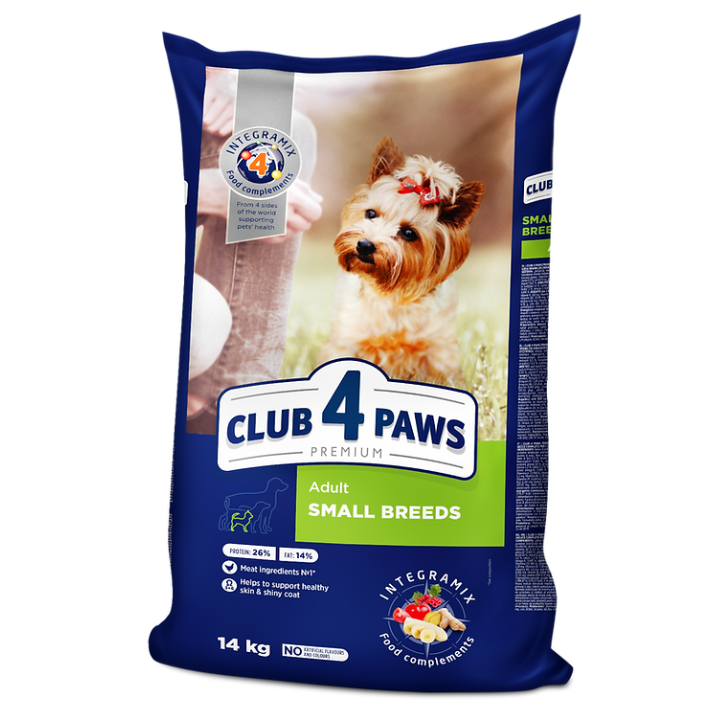 CLUB 4 PAWS PREMIUM for adult dogs SMALL BREEDS