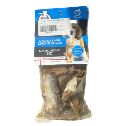 Mr Zoo გამომშრალი თევზის ფილე