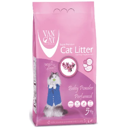 Van Cat Baby Powder Perfumed