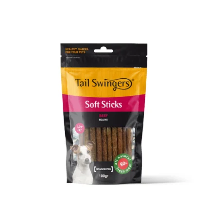 Tail Swingers Soft Sticks საქონლის ხორცი