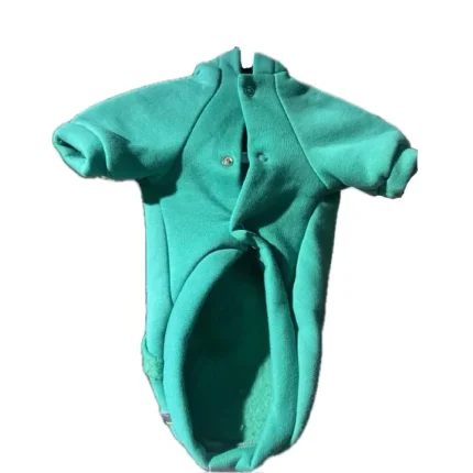 Pops Doline ძაღლის მწვანე ჰუდი