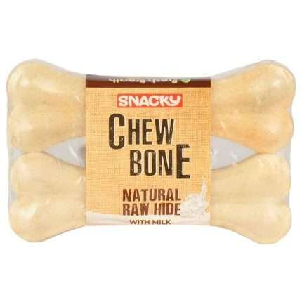 White pressed bone for dog