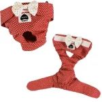 Dog panties with collars