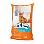 Club 4 Paws Dry Cat Food for Sensitive Stomachs 1/14kg