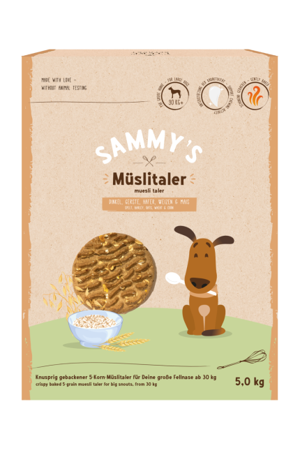 Bosch Sammy's Muesli Taler 5 kg