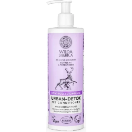 Natura Siberica - Wilda Siberica Controlled organic Urban-detox pet conditioner 400მლ