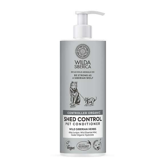 Natura Siberica – Wilda Siberica Controlled organic Shed control pet conditioner 400მლ