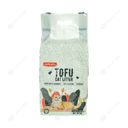 With tofu charcoal flavor