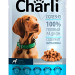 CHARLI CANNED dog food with veal 100g.