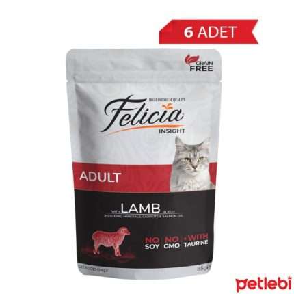 Jelly Felicia Lamb Food for Adult Cats (85g 12 pieces)