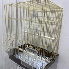 ფრინველის გალია ოქროსფერი 52*32.5*28.5