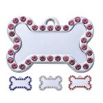 Dog medallion with gems