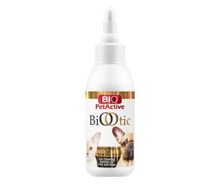 BioPetActive Bio Otic ყურის საწმენდი საშუალება ძაღლებისა და კატებისთვის 100მლ