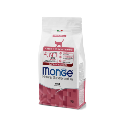 Monge მონჯე კნუტებისთვის საქონლის ხორცით 1,5kg